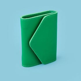Barnaby 7x11 cm Yeşil Yatay Akordiyon PVC Kartlık