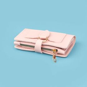 Barnaby 9x13 cm Pudra Gold Tokalı PVC Cüzdan