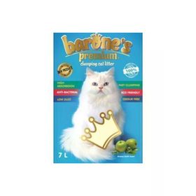 Barone's Premium Bentonit Kalın Taneli ve Pudra Kokulu 7 lt Kedi Kumu