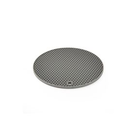 Baroness Gri 17.5 cm Silikon Yuvarlak Nihale