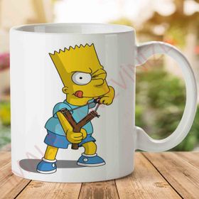 Bart Simpson Baskılı Kupa Bardak