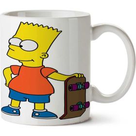 Bart Simpson Baskılı Kupa