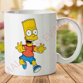 Bart Simpson Free Download Png Baskılı Kupa Bardak