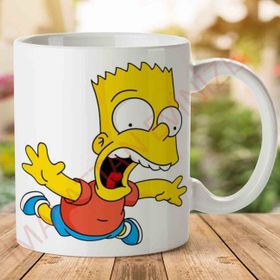 Bart Simpson Png Baskılı Kupa Bardak