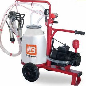 Bartech 30 L Kuru Pompa Tek Sağım Tek Güğüm T Model Büyükbaş Süt Sağma Makinesi