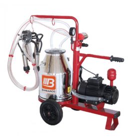 Bartech 30 L Kuru Pompa Tek Sağım Tek Güğüm T Model Büyükbaş Süt Sağma Makinesi