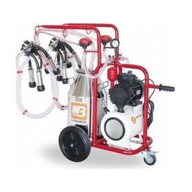 Bartech 40 L Universal Kuru Pompa Alüminyum Güğüm Çift Süt Sağım Makinesi