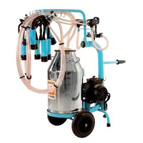 Bartech 40 L Universal Kuru Pompa Alüminyum Güğüm Çift Süt Sağım Makinesi