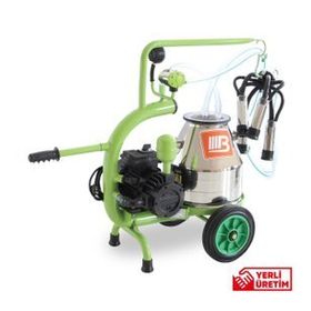 Bartech C 20 lt Kuru Tip Tekli İnek Sağım Makinesi