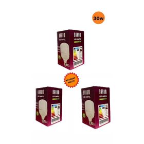 Barum 30 W E27 Duy 8000K 2550 lm 3 Adet 90% Enerji Tasarruflu Torch Led Ampul
