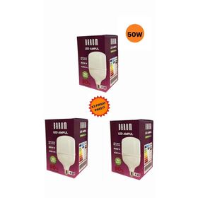 Barum 50W Tasarruflu Torch 3 Adet Led Ampul