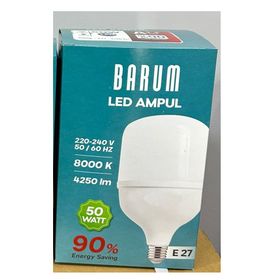Barum 50W Tasarruflu Torch 3 Adet Led Ampul