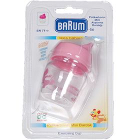 Barum Polikarbonat Pembe Mini Alıştırma Bardağı
