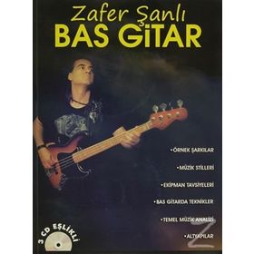 Bas Gitar - 3 Cd Eşlikli - Zafer Şanlı