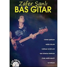 Bas Gitar - 3 Cd Eşlikli - Zafer Şanlı