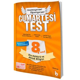Basamak Yayınları 8. Sınıf Din Kültürü ve Ahlak Bilgisi Cumartesi Test