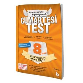 Basamak Yayınları 8. Sınıf Din Kültürü ve Ahlak Bilgisi Cumartesi Test