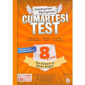 Basamak Yayınları 8. Sınıf Din Kültürü ve Ahlak Bilgisi Cumartesi Test