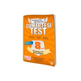 Basamak Yayınları 8. Sınıf Din Kültürü ve Ahlak Bilgisi Cumartesi Test