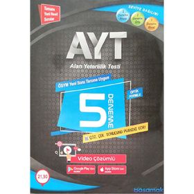 Basamak Yayınları AYT Optik Formlu 5 Deneme Sınavı