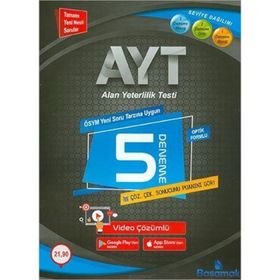 Basamak Yayınları AYT Optik Formlu 5 Deneme Sınavı