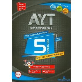 Basamak Yayınları AYT Optik Formlu 5 Deneme Sınavı