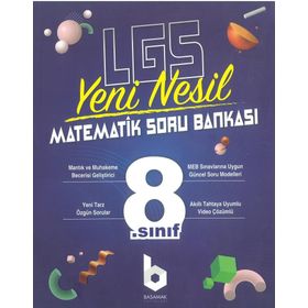 Basamak Yayınları LGS 8.Sınıf Yeni Nesil Matematik Soru Bankası