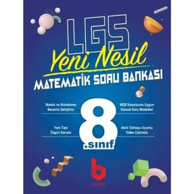 Basamak Yayınları LGS 8.Sınıf Yeni Nesil Matematik Soru Bankası