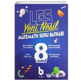 Basamak Yayınları LGS 8.Sınıf Yeni Nesil Matematik Soru Bankası
