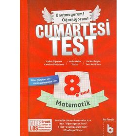 Basamak Yayınları Matematik 8. Sınıf LGS Cumartesi Test