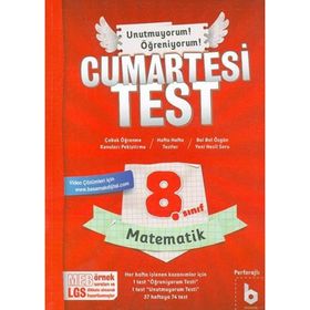 Basamak Yayınları Matematik 8. Sınıf LGS Cumartesi Test