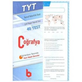 Basamak Yayınları Tyt Coğrafya Yaprak Test