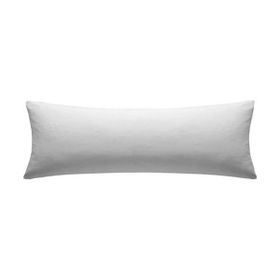 Başaran Tekstil 40 x 110 cm Beyaz Uzun Yastık Hamile Yastığı Kılıfı