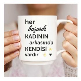 Başarılı Kadın Baskılı Kupa