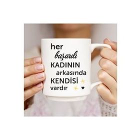 Başarılı Kadın Baskılı Kupa