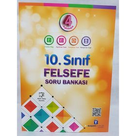 Başarıyorum Yayınları 10.sınıf 4 Adımda Felsefe Soru Bankası