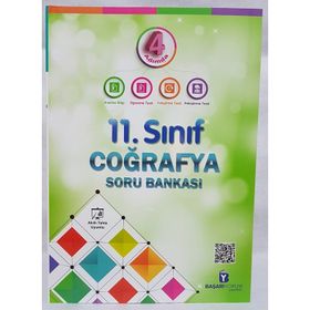 Başarıyorum Yayınları 11. Sınıf 4 Adımda Coğrafya Soru Bankası