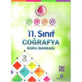 Başarıyorum Yayınları 11. Sınıf 4 Adımda Coğrafya Soru Bankası