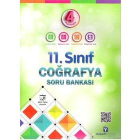 Başarıyorum Yayınları 11. Sınıf 4 Adımda Coğrafya Soru Bankası