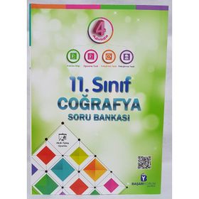 Başarıyorum Yayınları 11. Sınıf 4 Adımda Coğrafya Soru Bankası