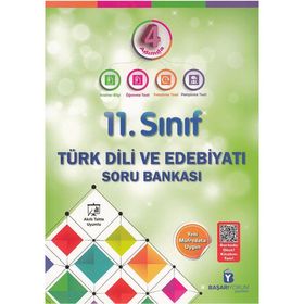 Başarıyorum Yayınları 11. Sınıf 4 Adımda Türk Dili Ve Edebiyatı Soru Bankası