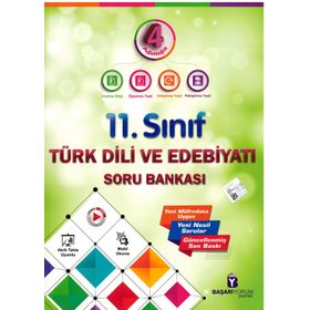 Başarıyorum Yayınları 11. Sınıf 4 Adımda Türk Dili Ve Edebiyatı Soru Bankası