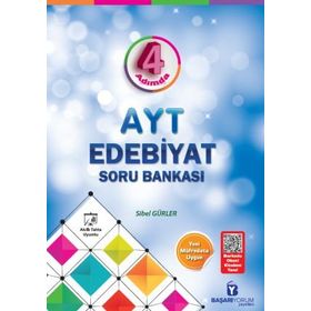 Başarıyorum Yayınları AYT 4 Adımda Edebiyat Soru Bankası