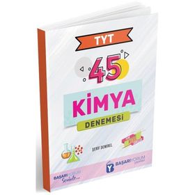 Başarıyorum Yayınları Tyt Kimya 45 Denemesi