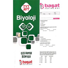 Başat Yayınları TYT AYT Biyoloji Yaprak Testleri