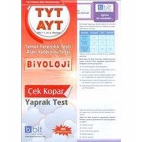 Başat Yayınları TYT AYT Biyoloji Yaprak Testleri