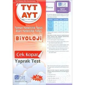 Başat Yayınları TYT AYT Biyoloji Yaprak Testleri