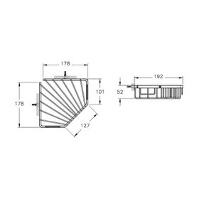 Base 100 A44157 Krom Tekli Süngerlik