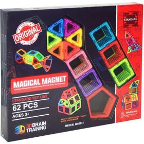 Başel Toys 6011 62 Parça Magical Magnet