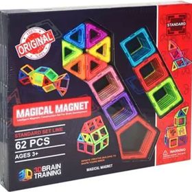 Basel Toys 6011 62 Parça Maginal Magnet
